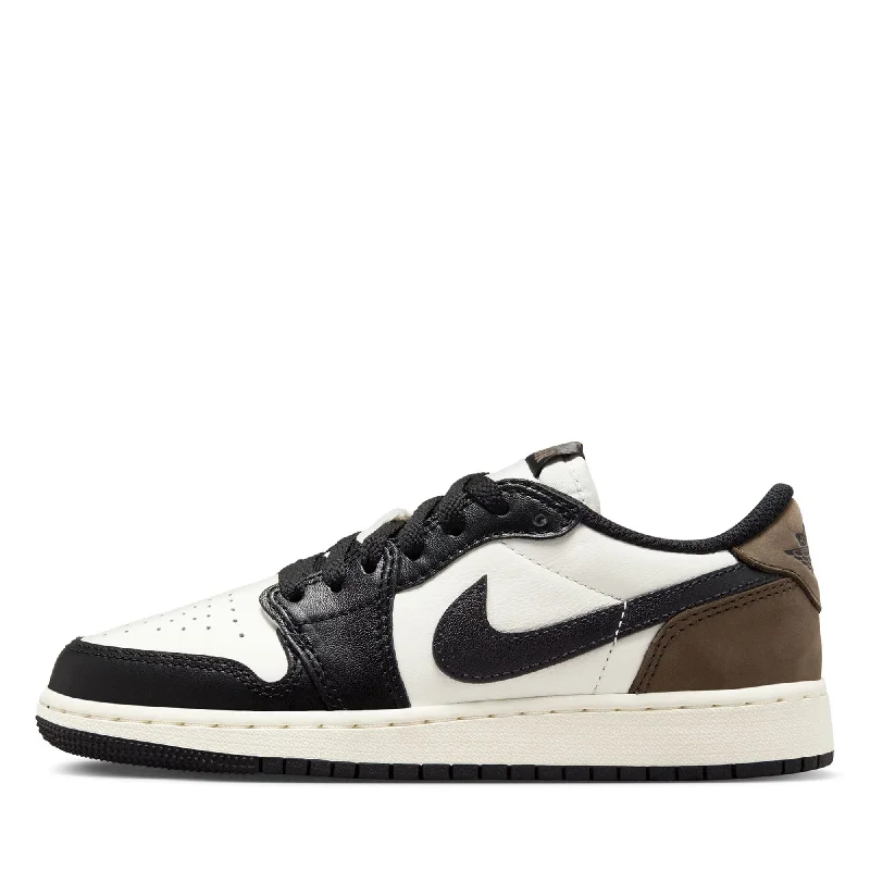 Air Jordan 1 Low OG 'Mocha' (GS) - Sail/Black