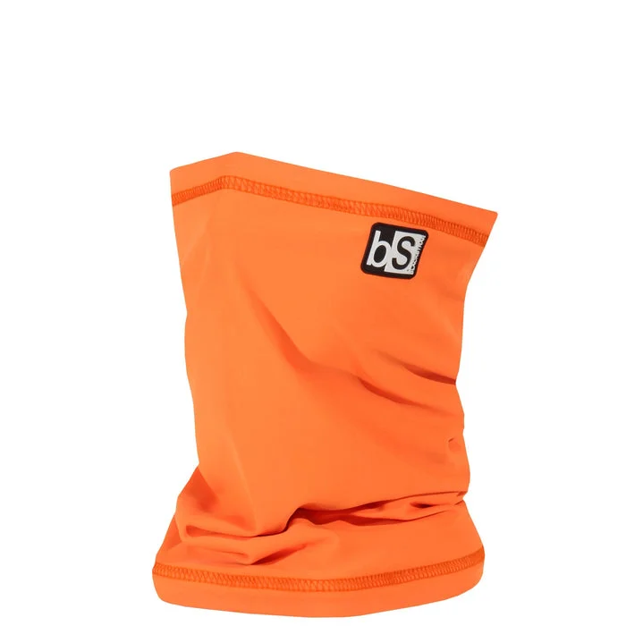 Dual Layer Tube Neck Warmer - Bright Orange