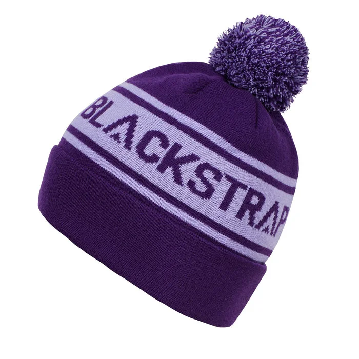 Pom Beanie - Eggplant