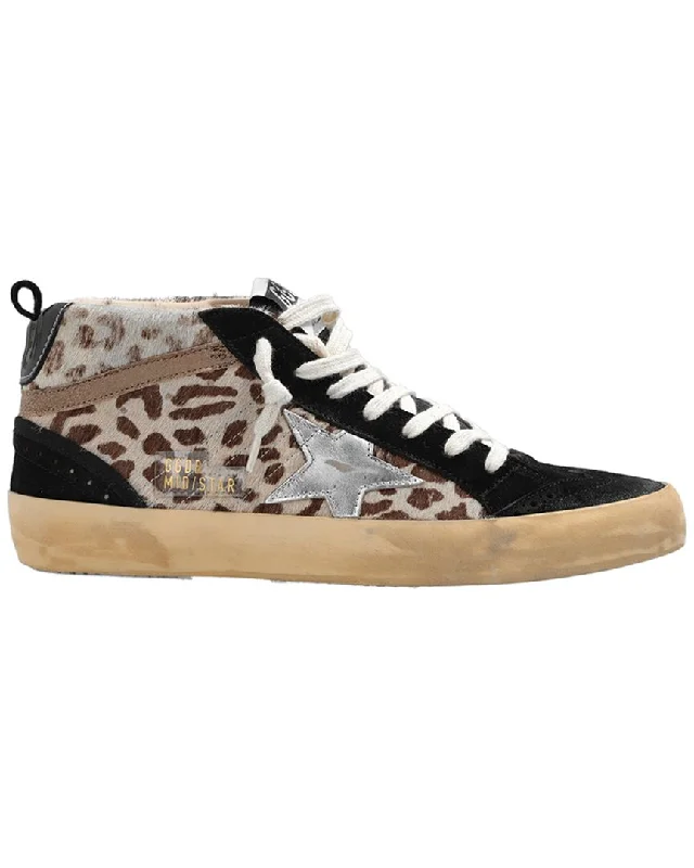 Golden Goose Mid Star Suede & Leather Sneaker