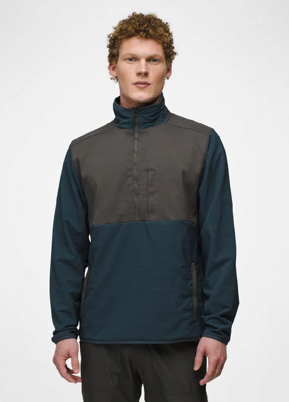 Men's Gridlocked Fleece Half-Zip - Stormy Night