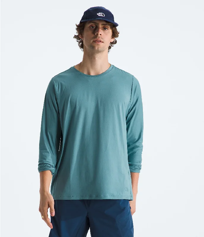 Men's Dune Sky Long-Sleeve Crew - Algae Blue