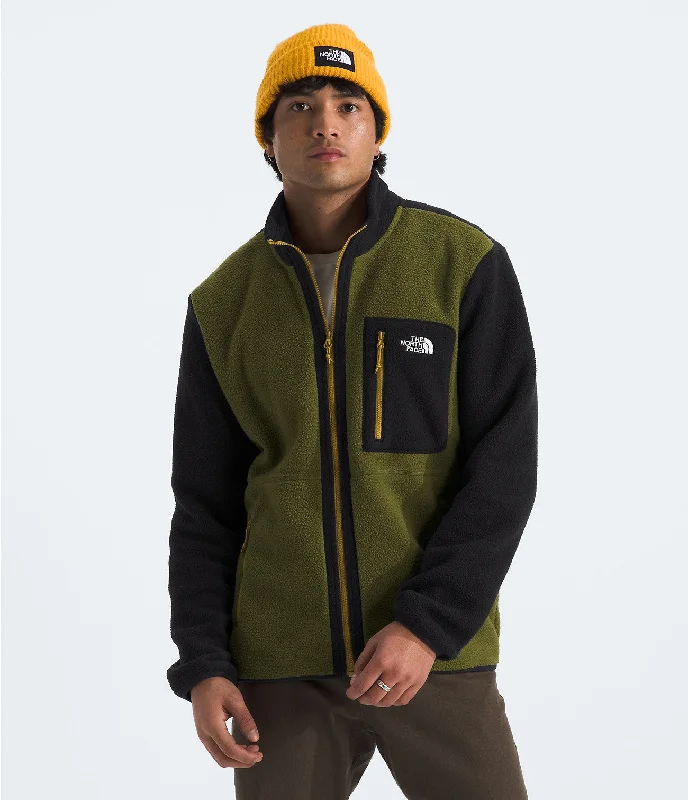 Men's Yumiori Full-Zip - Forest Olive/TNF Black/Amber Green