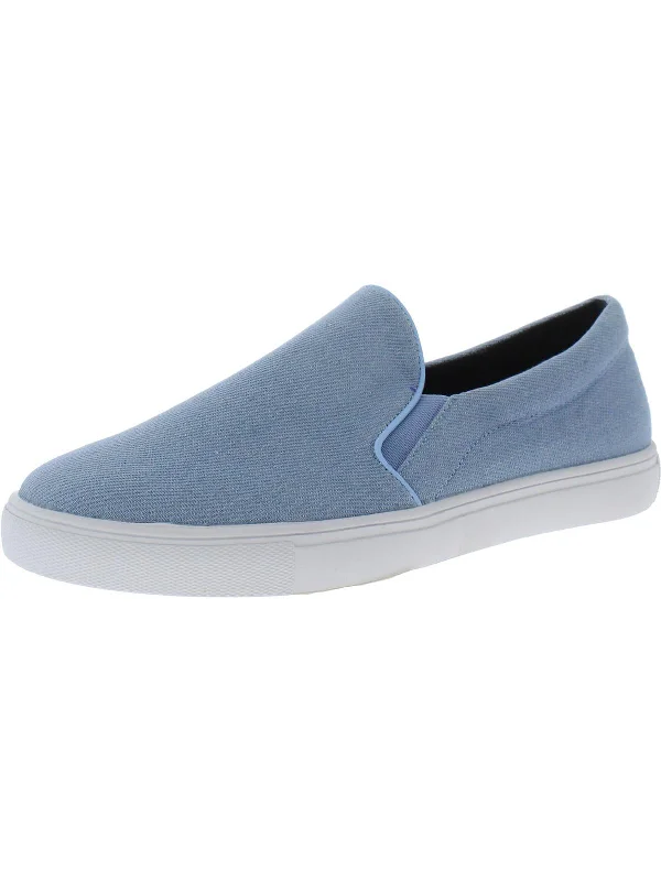 Womens Round Toe Lifestyle Slip-On Sneakers